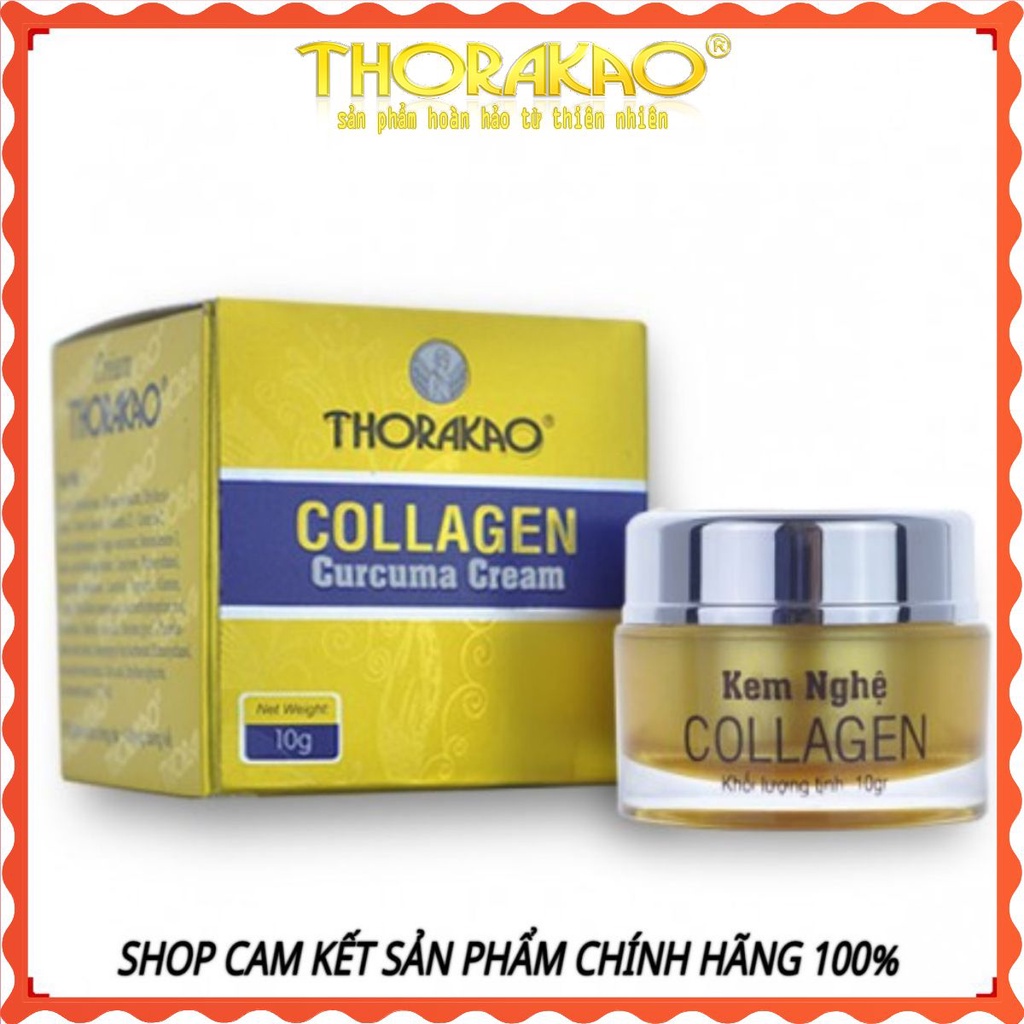 KEM NGHỆ COLLAGEN THORAKAO DƯỠNG DA CĂNG MỊN, CẤP ẨM VÀ TRẺ HÓA LÀN DA (10G)