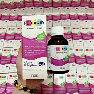 Pediakid cho bé từ 6m các vị ( mẫu mới chai thủy tinh)