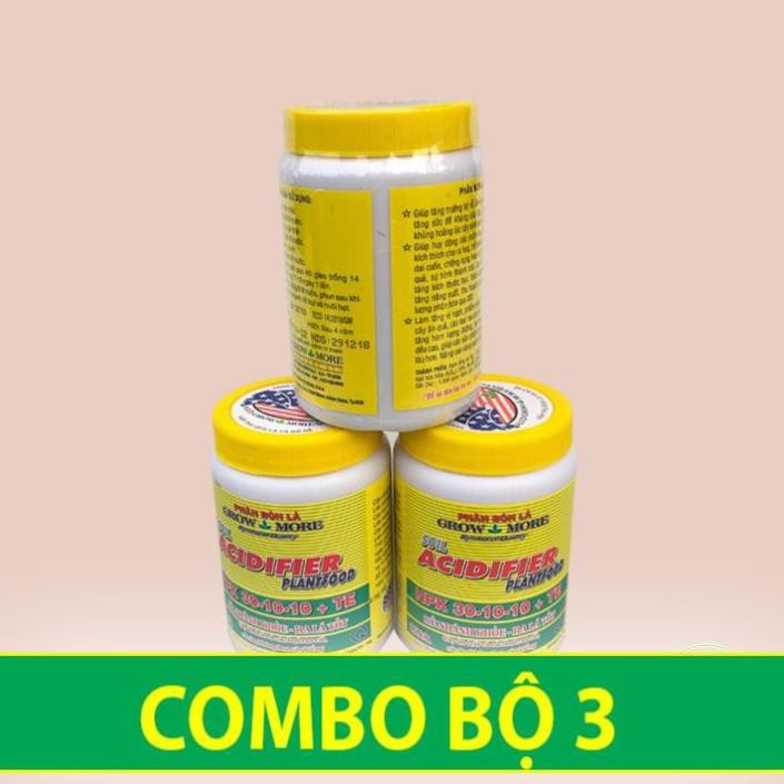 COMBO 03 lọ phân NPK 30-10-10 chăm sóc lan