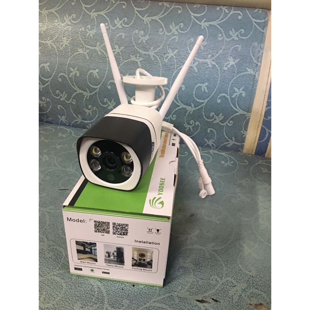Camera Yoosee Wifi Ngoài Trời 9104A FHD 3.0Mpx - Vỏ sắt | BigBuy360 - bigbuy360.vn