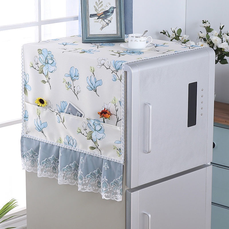 Khăn Vải Che Phủ Máy Giặt / Tủ Lạnh Chống Bụi Đơn Giản Thông Dụng