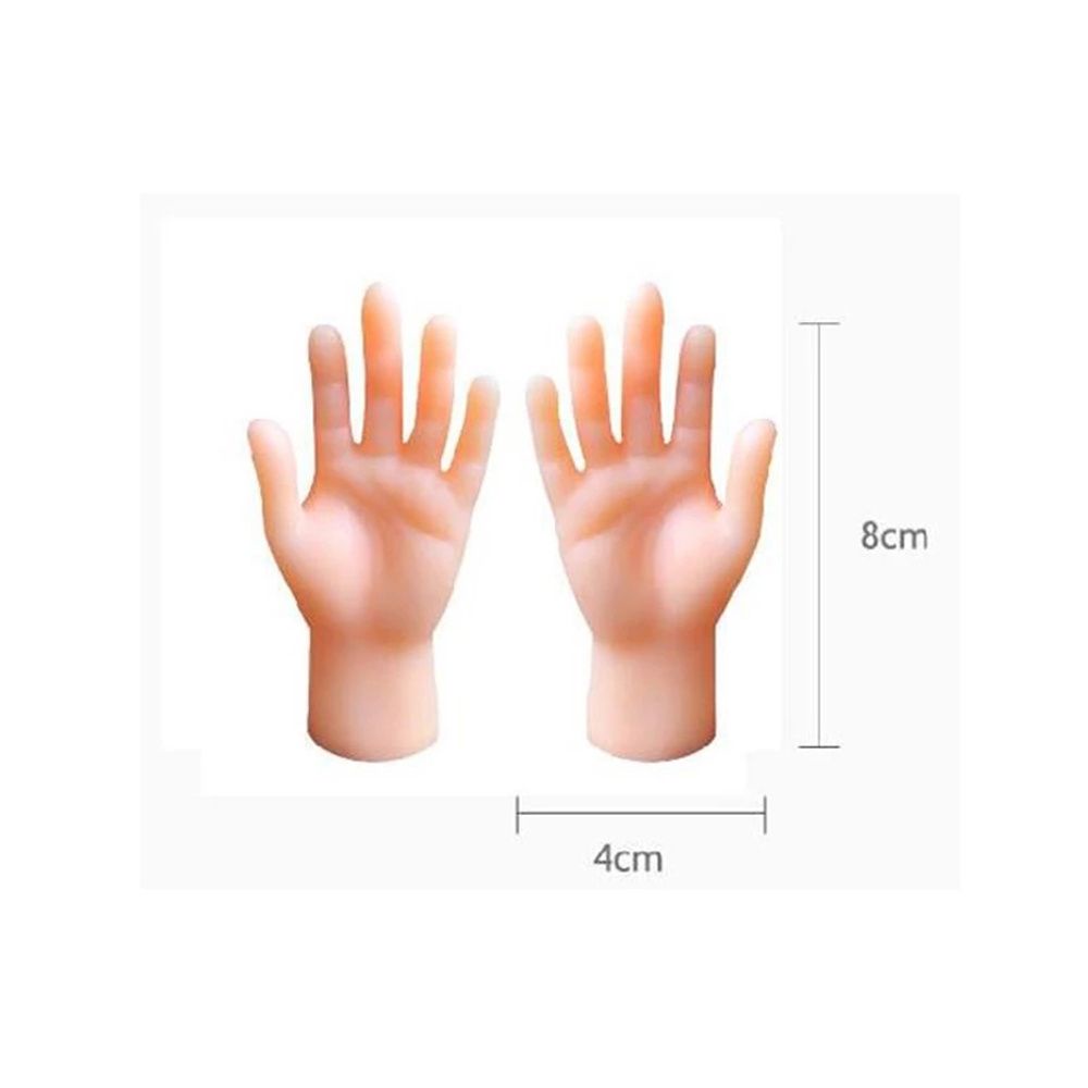 Đồ Chơi Con Rối Ngón Tay Hình Bàn Tay Mini Bằng Silicone