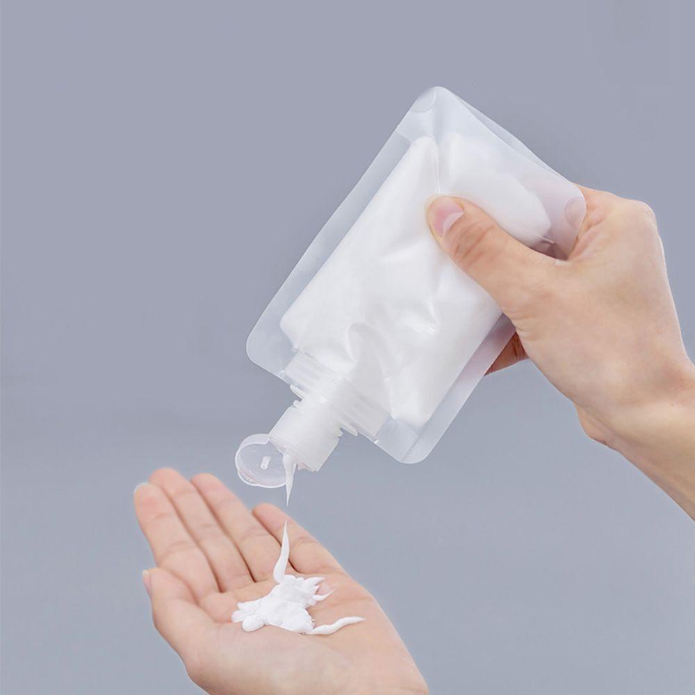 Túi Đựng Dầu Gội / Mỹ Phẩm Trong Suốt Chống Rò Rỉ Có Thể Tái Sử Dụng