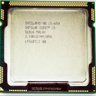 CPU i5 650