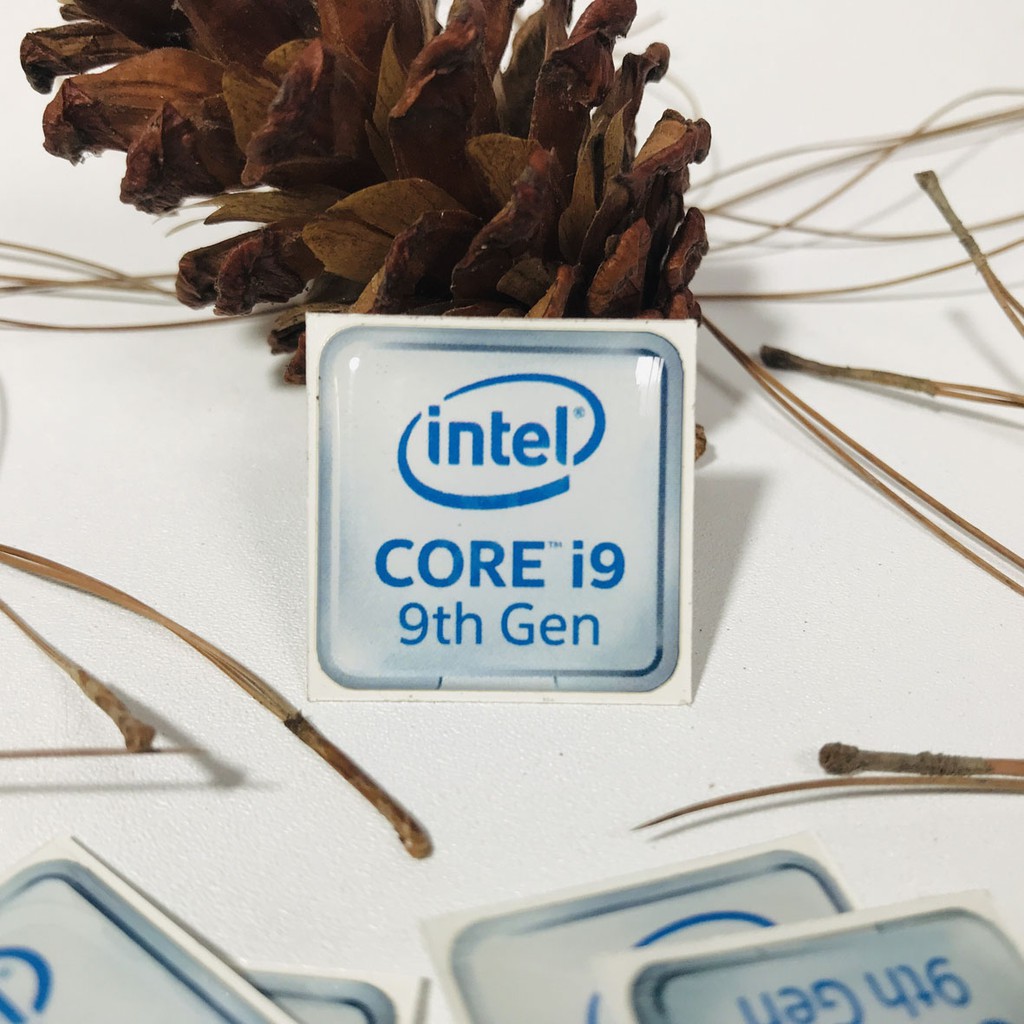 Sticker Dán Trang Trí Intel Core I9 9th Gen