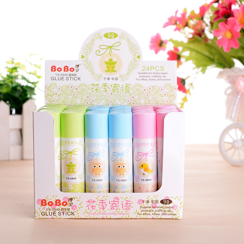 Keo Dán Cứng 9g Họa Tiết Hoạt Hình Cho Bé Mẫu Giáo