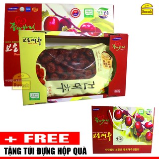 [MẪU MỚI 2020] Táo Đỏ Hàn Quốc Sấy Khô - Trái Cây Sấy Khô - Đồ Ăn Vặt Nội Địa Hàn Quốc - Ruvask