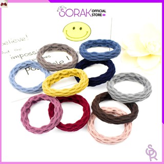 Chun buộc tóc trơn style hàn quốc c4