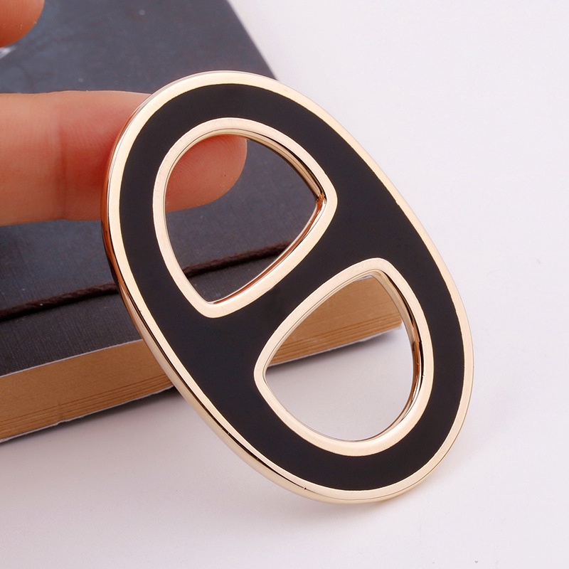 Ghim Cài Khăn Choàng Hình Số 8 Thời Trang Cho Nữ PJK1010