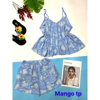 Bộ đồ đùi lụa dây mango