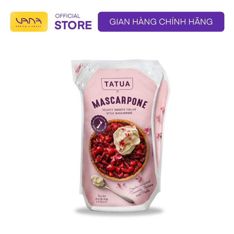 [CHỈ SHIP NỘI THÀNH HÀ NỘI] MASCARPONE CHEESE TATUA LÀM BÁNH DỄ ĂN PHÙ HỢP MỌI LỨA TUỔI