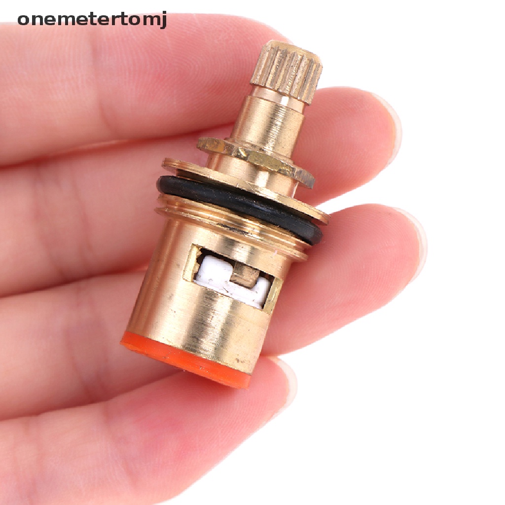 【onemetertomj】 1pcs 1/2&quot; 20 Teeth Ceramic Tap Cartridge Disc Quarter Turn Valve Replaceme .