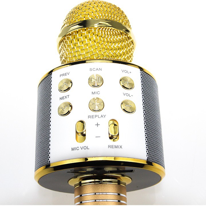 Micro karaoke bluetooth cao cấp WS-858 mã số SP EX5415