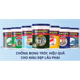 (Tặng kèm chổi quét) Sơn tường nhà Dulux Maxilite Smooth 2L chiết lẻ – Sơn trắng, giá rẻ