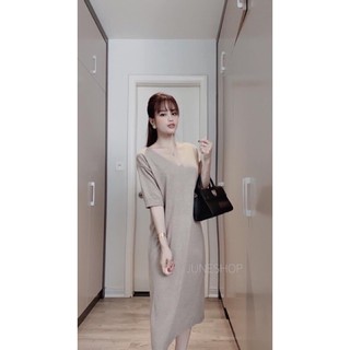 VÁY LEN TRƠN CỔ TIM QC 4 MÀU CHO NỮ