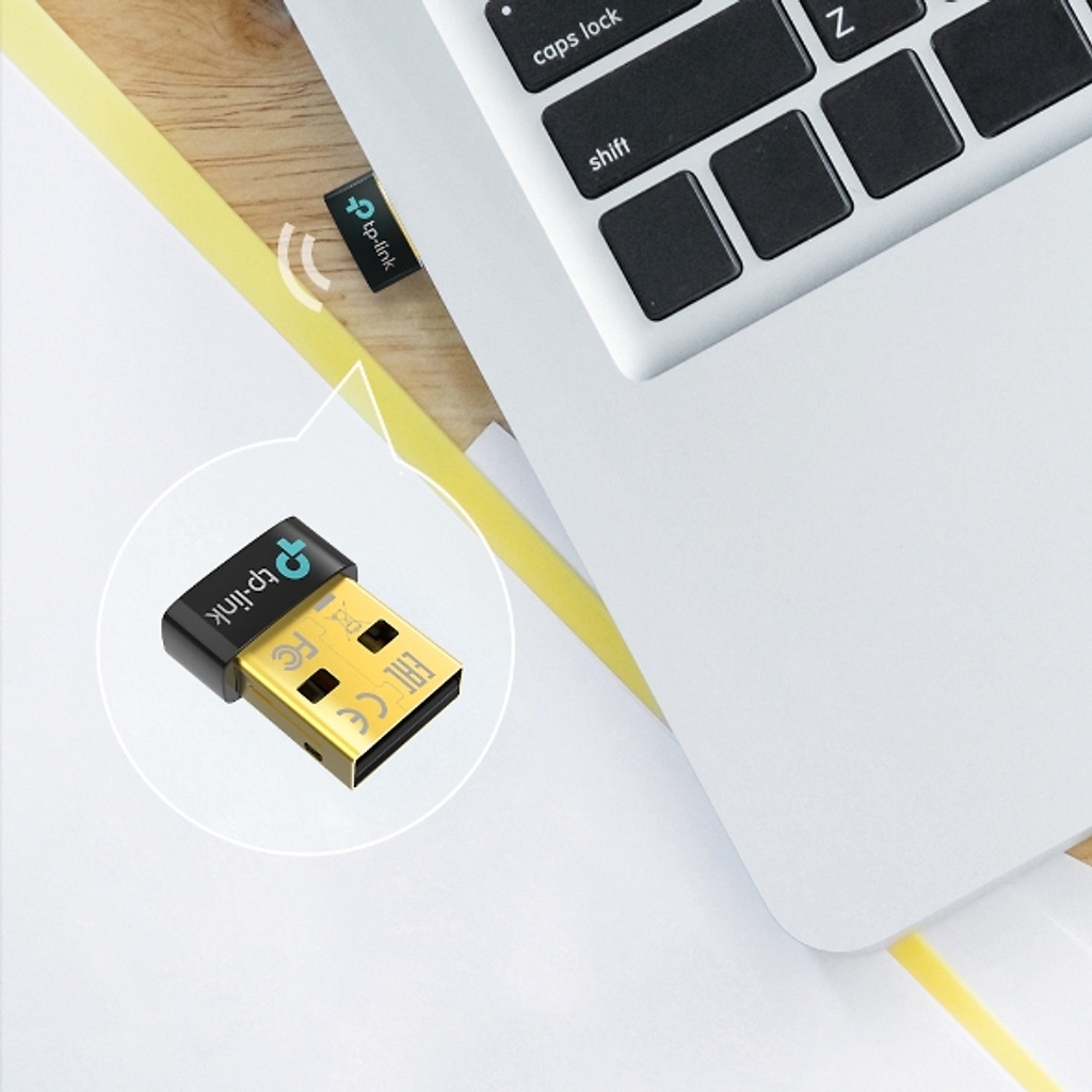 Thiết Bị USB Thu Phát Bluetooth 5.0 TP-Link UB500 Cho Máy Tính PC/Laptop - Hàng Chính Hãng