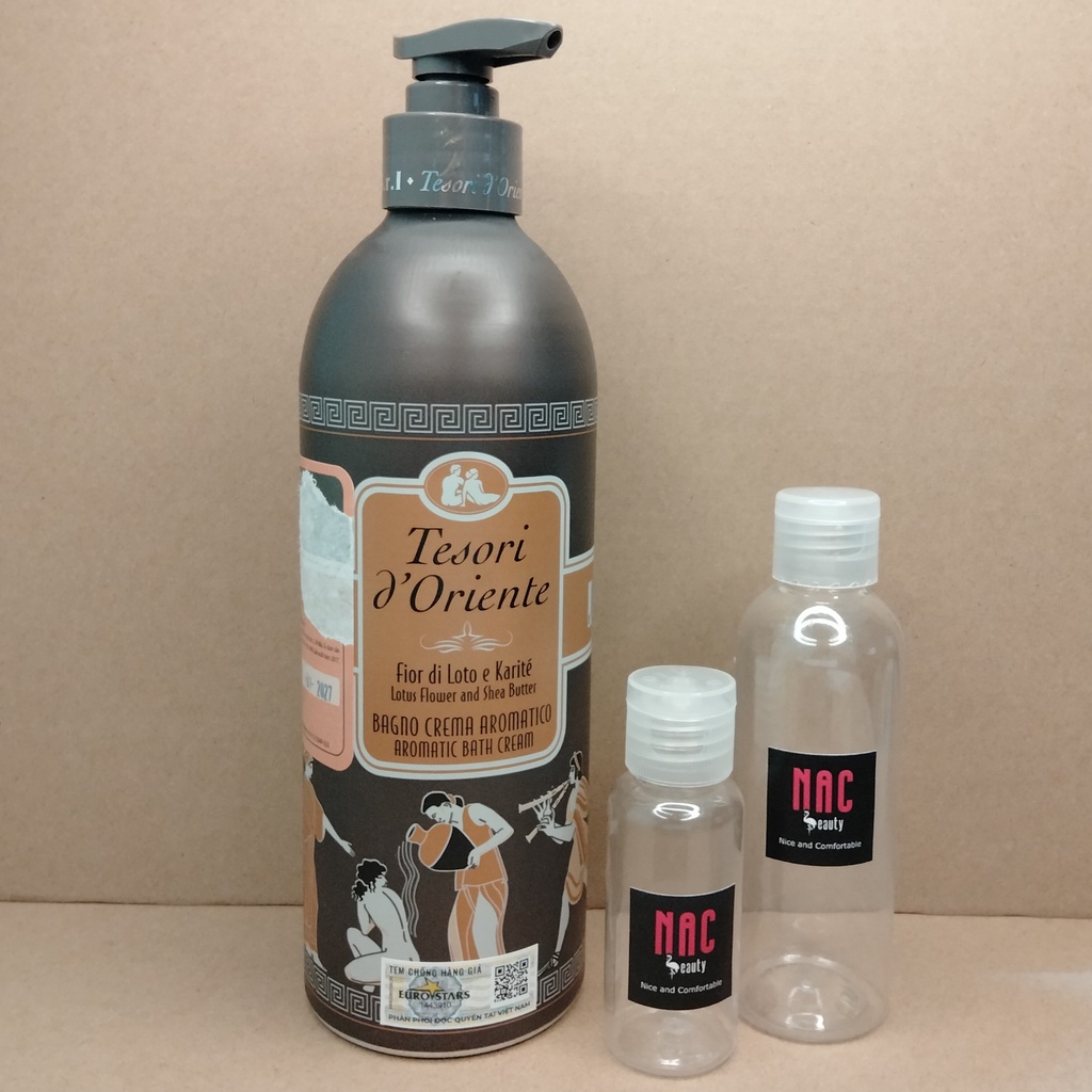 Sữa Tắm Nước Hoa Tesori d'Oriente Hương Hoa Sen 500ml - nac beauty
