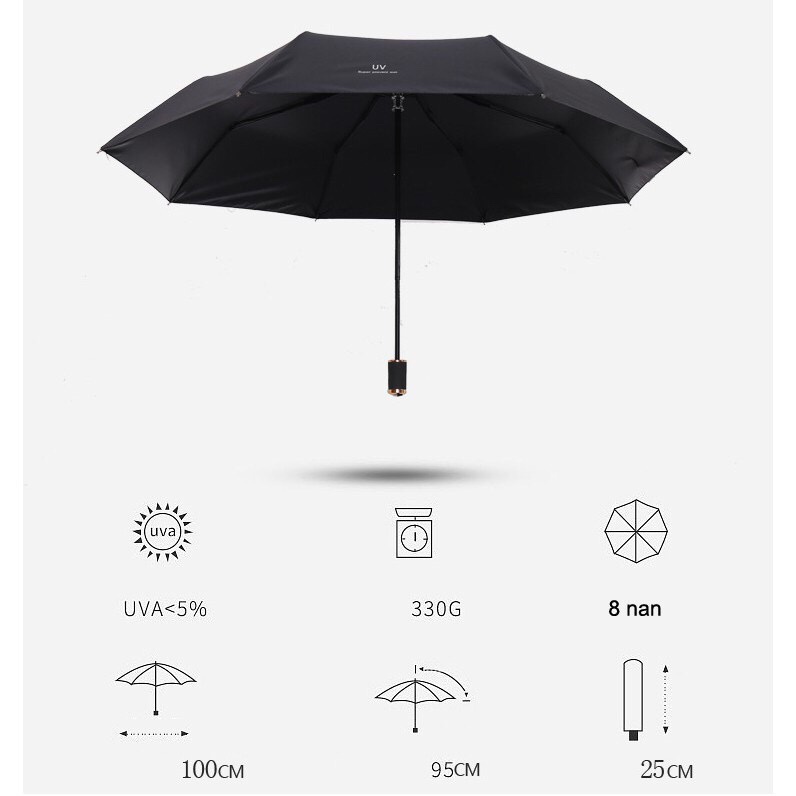 Ô, dù gấp gọn chống tia UV - Tiện dụng, siêu bền