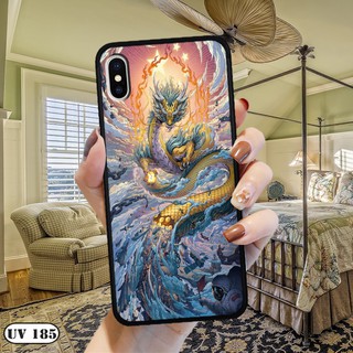 Ốp lưng nhám iPhone Xs Max in hình