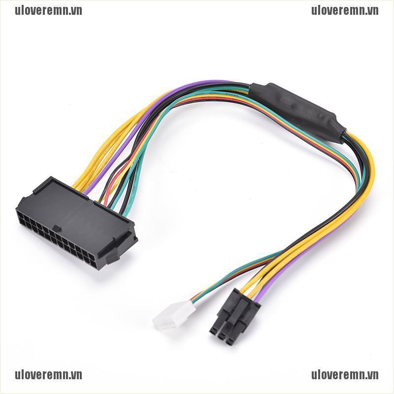 Dây Cáp Chuyển Đổi PCI-E PSU 24-Pin Sang 6-Pin 18AWG HP