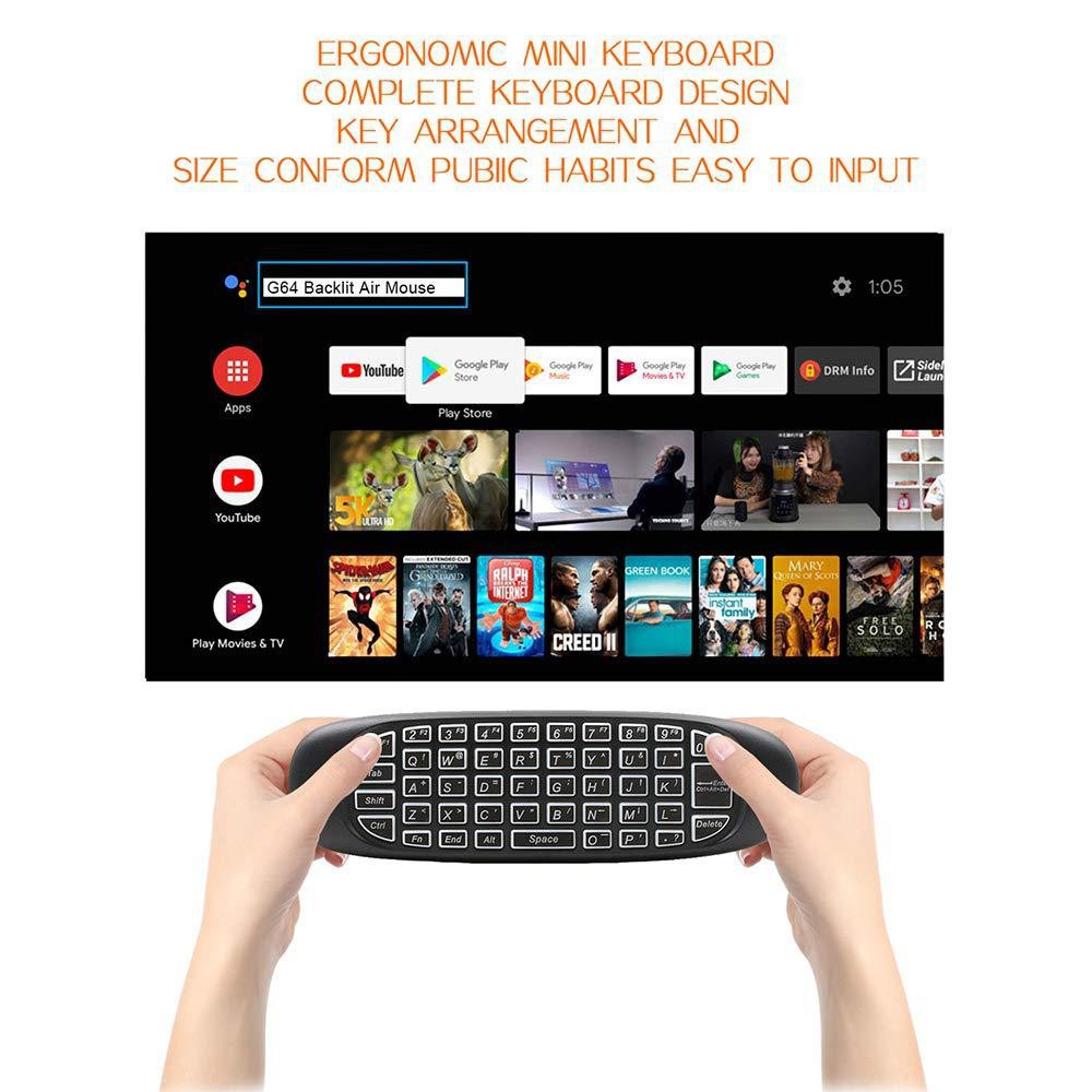 Bộ Bàn Phím Và Chuột Không Dây Thông Minh Cho Android Tv Box / Mini