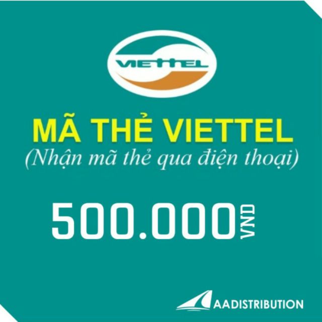 Thẻ cào 500k viettel