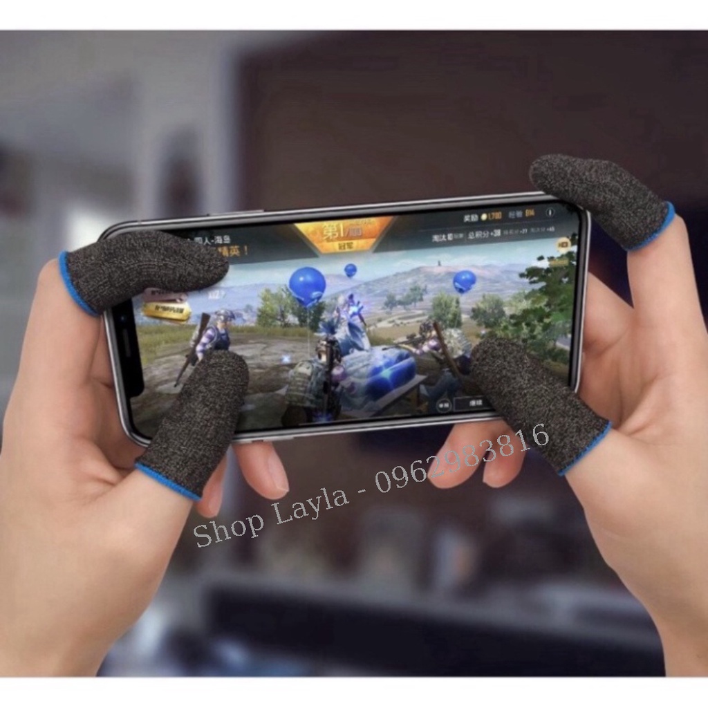 Găng tay chơi game chính hãng BOROFONE, hỗ trợ cảm ứng mượt hơn, chống mồ hôi tay