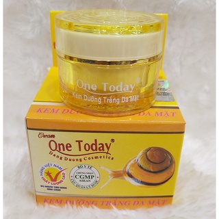 Kem dưỡng trắng da mặt ốc sên One Today 8g