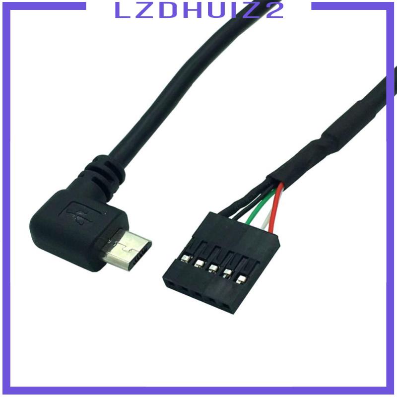 Dây Cáp Chuyển Đổi Micro Usb Male Sang Female Cho Bo Mạch Chủ