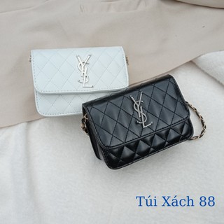 Túi đeo chéo đeo vai nữ đẹp da pu trần trám đi chơi sang chảnh túi xách nữ giá rẻ sz 18