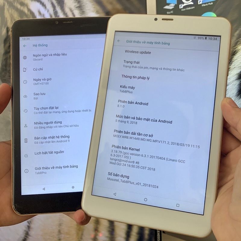 Máy Tính Bảng Masstel Tab 8plus - Tab 8pro