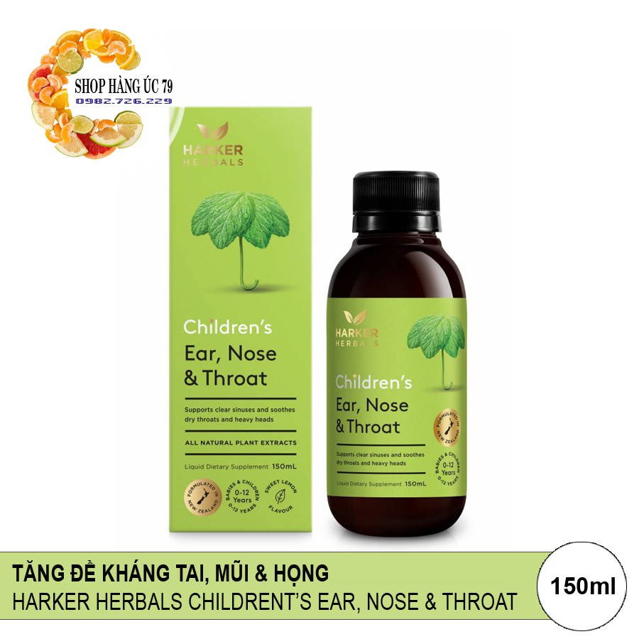 (HÀNG CHUẨN NZ) Harker Ear, Nose & Throat