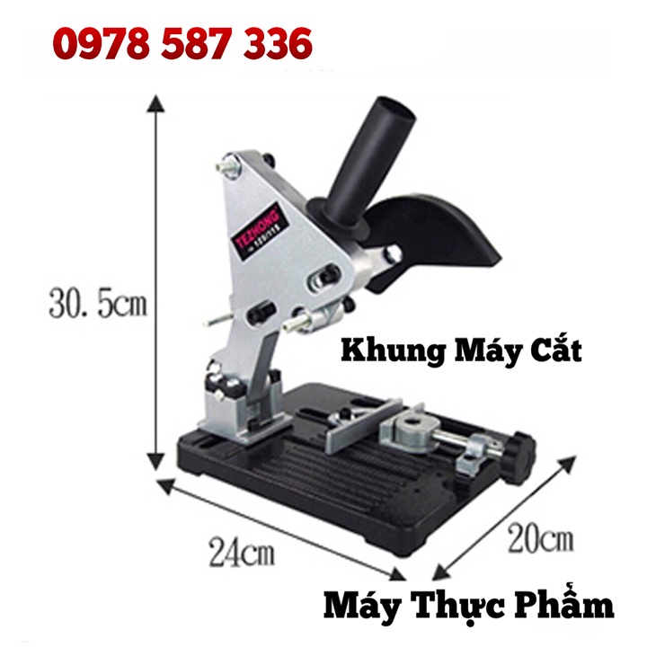 KHUNG MÁY CẮT GẮN MÁY MÀI TIỆN LỢI