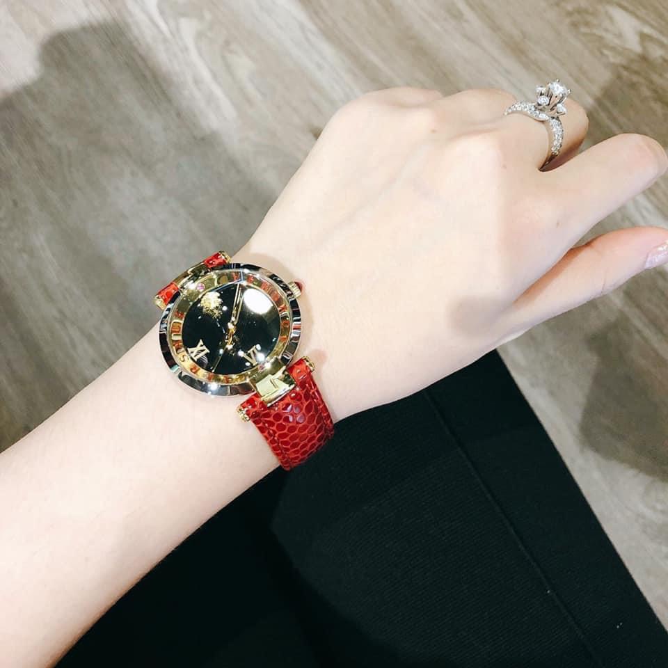 Đồng hồ nữ dây da Versace Revive VEAI00119 mặt gương tuyệt đẹp