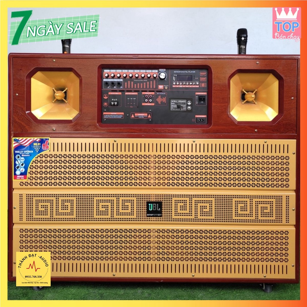 Loa Kéo 4 Tấc Đôi JBL Vân Gỗ <1000W ( New )