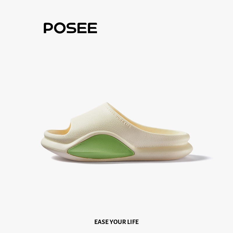 Dép đi trong nhà tắm POSEE Ps4109Rw vân hạt chống trượt thời trang mùa hè cho bé trai và bé gái