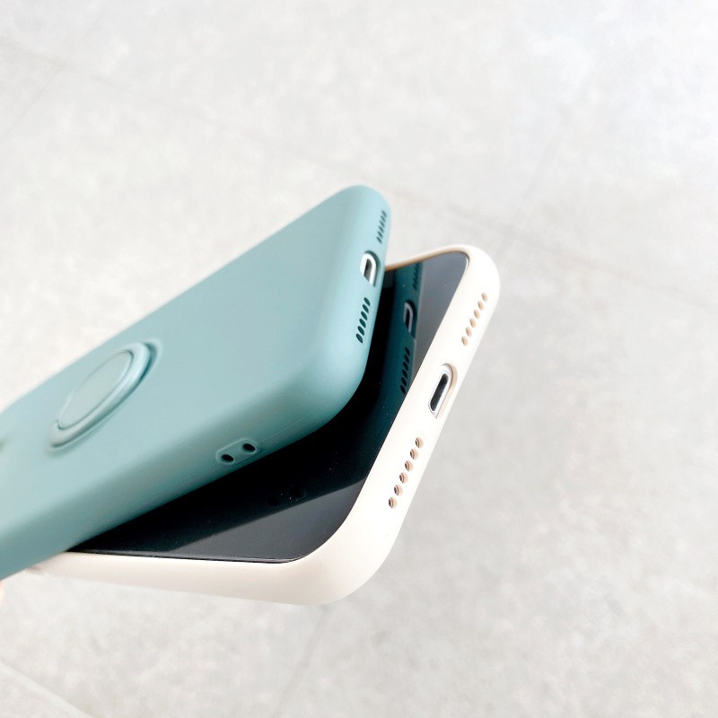 Ốp lưng iphone Trơn dẻo kèm ring 5/5s/6/6plus/6s/6splus/7/7plus/8/8plus/x/xr/xs/11/12/pro/max/plus/promax