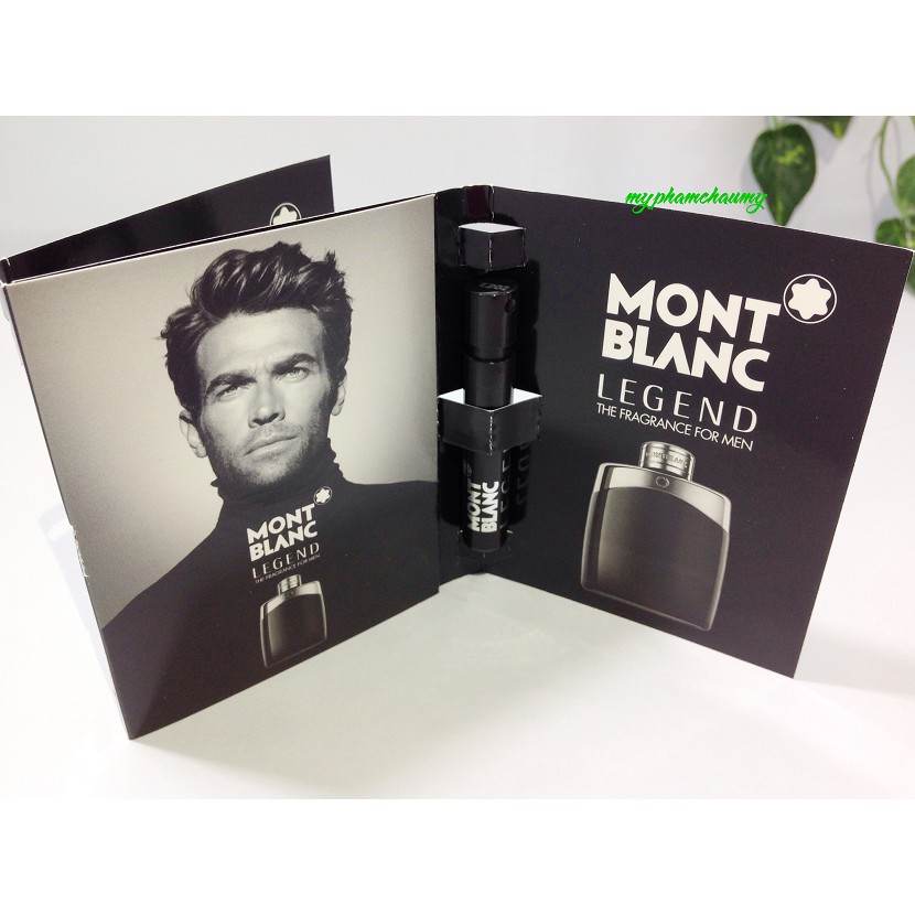 Mẫu thử Nước Hoa Vial Nam Mont Blanc Legend