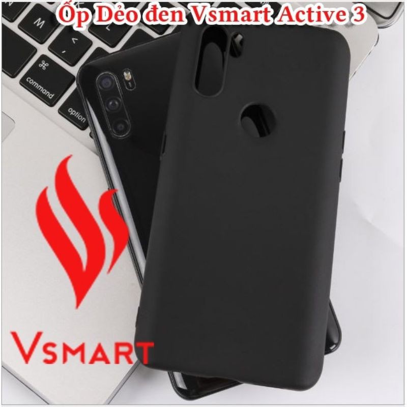 Ốp dẻo đen Vsmart Active 3 - Dầy 1.15mm