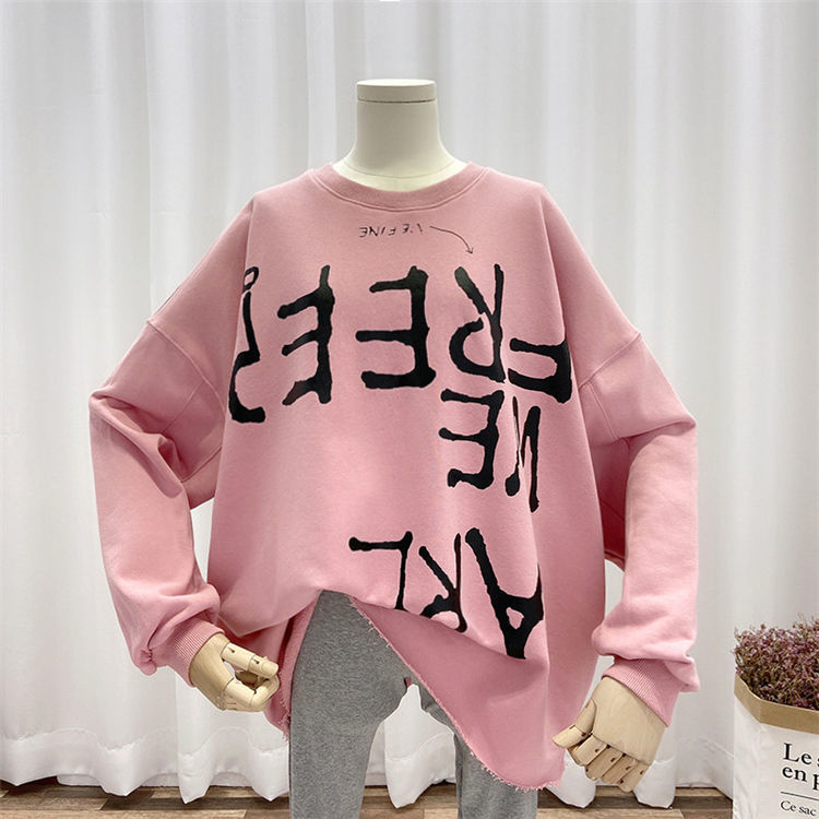 Áo Hoodie Dáng Rộng In Hoạt Hình Phong Cách Hàn Quốc Thời Trang Dành Cho Nữ