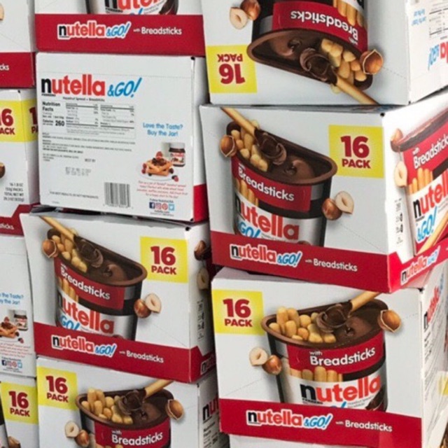 Thùng bánh NUTELLA 16 hộp mỹ