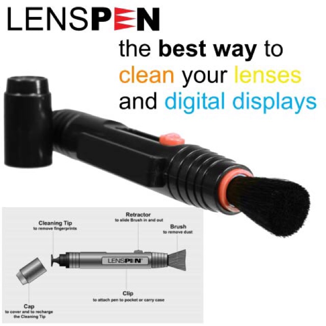 (Tem chính hãng)BÚT LAU ỐNG KÍNH LENSPEN LP-1