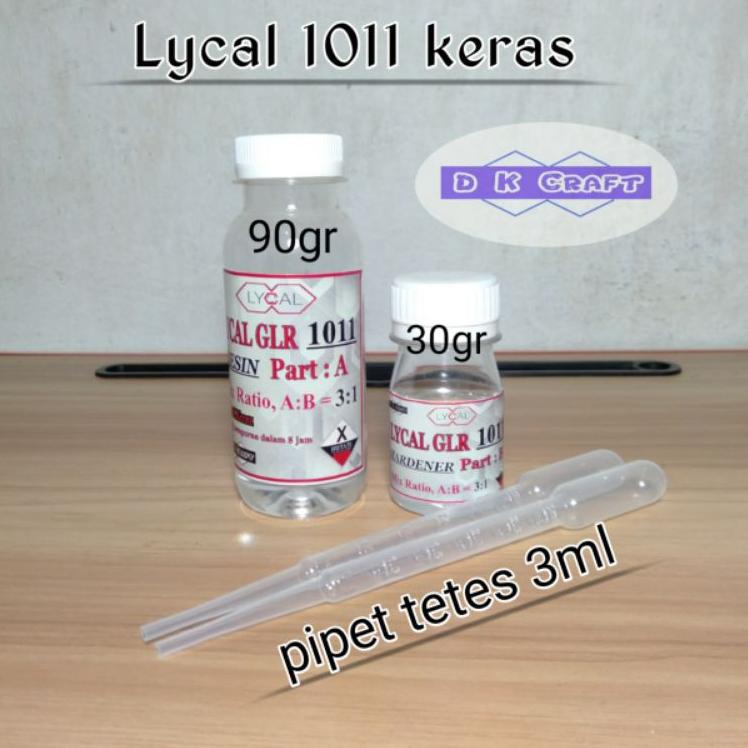 Ống Nhỏ Giọt Bằng Nhựa Cứng Trong Suốt Lycal 1011 120Gram 3ml D544