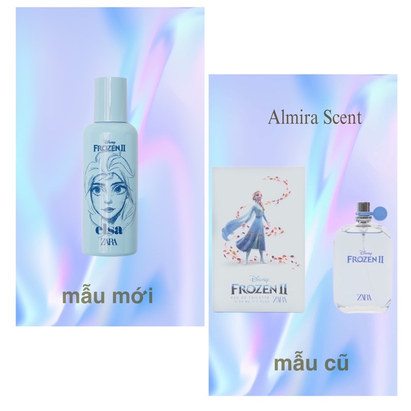 Nước hoa trẻ em ZARA FROZEN II ELSA © DISNEY EDC 50 ML (1.69 FL. OZ).
