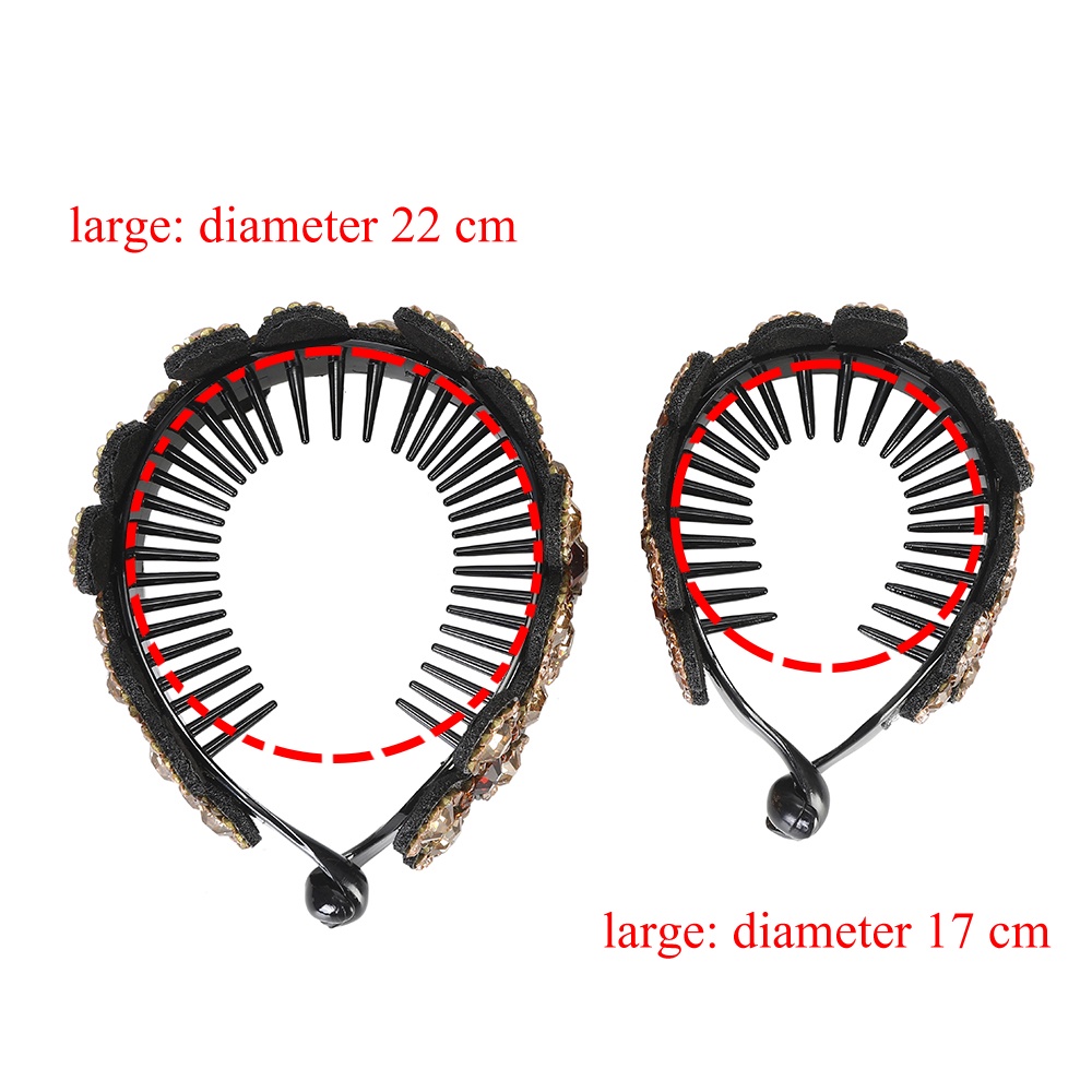 Kẹp tóc hoa Haimeikang đính đá thời trang Hàn Quốc mới