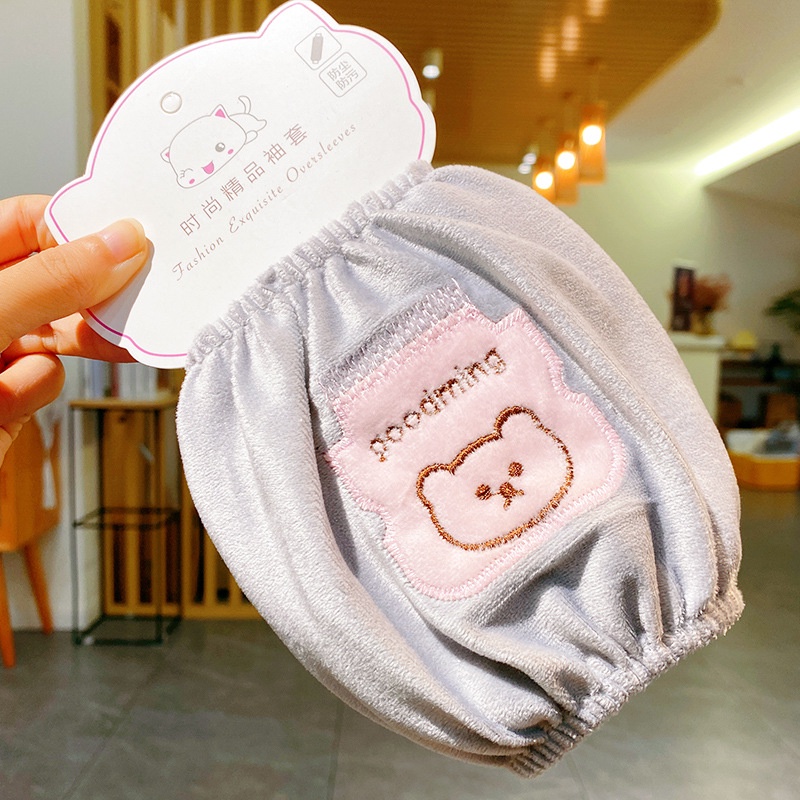 Ống tay áo giữ ấm chống bẩn dành cho bé trai và bé gái từ 1-8 tuổi