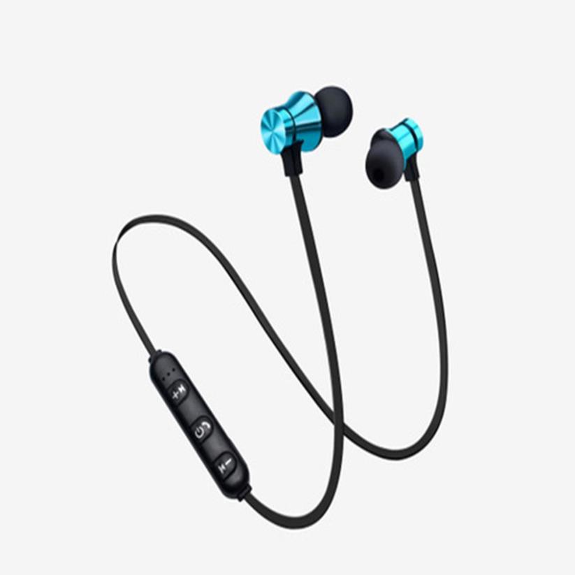 Tai nghe bluetooth nhét tai không dây thể thao có nam châm Xt11 tặng kèm dây sạc 28K - Âm Thanh Siêu Bass