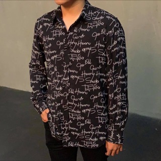 ÁO SƠMI CHỮ