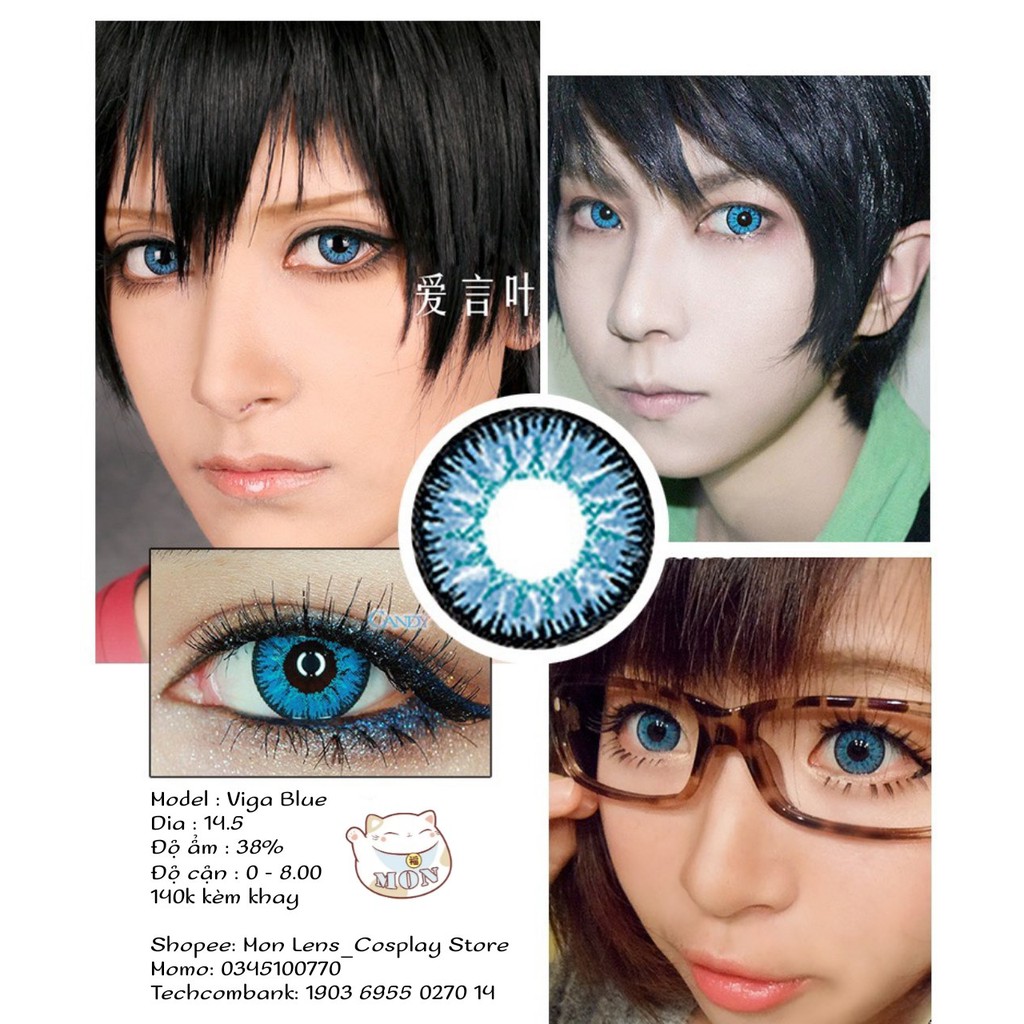 [Có sẵn] Viga Contact Lens - Kính áp tròng cosplay
