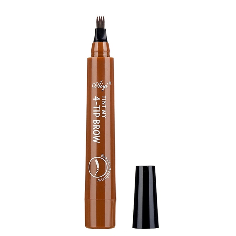 [Hàng mới về] Bút kẻ lông mày 4 ngạch chống nước lâu trôi trang điểm tự nhiên thời trang